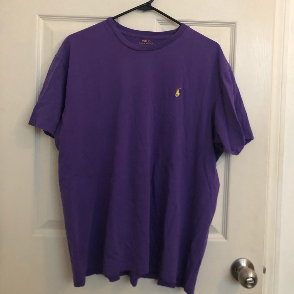 Polo Purple T-shirt, Large